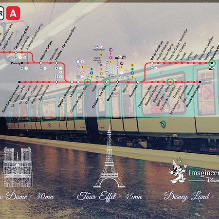 Saint-Maur Creteil - Proche Paris Centre Et Disney Apartment ภายนอก รูปภาพ